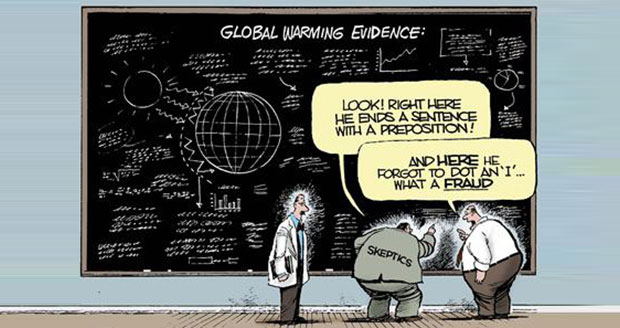 Climate Change Denial Cartoon?!
