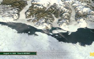 Jeremy Bassis explores glacial calving (University of Michigan).