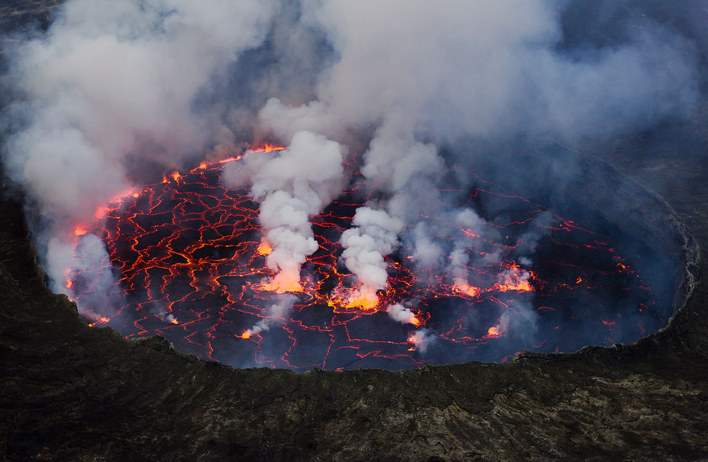 Lava Lake Nyiragongo