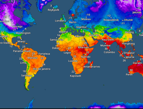 Arctic air intrusion across the entire Northern Hemisphere